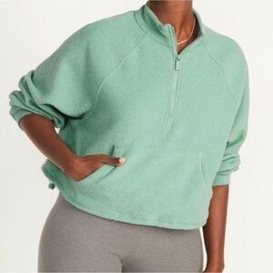 Old Navy Cropped Terry Pullover